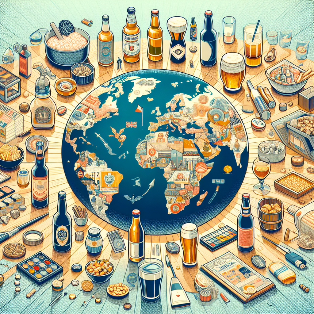 Gráfico de barras comparando litros per capita de álcool entre os 15 países listados.